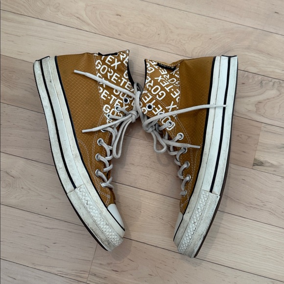 Converse Gore-Tex x Chuck 70 Hi 'Wheat' 164913C Canvas Sneakers Men’s 9 - Picture 3 of 7